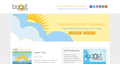 Desktop Screenshot of boostconference.org