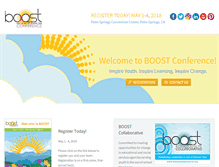 Tablet Screenshot of boostconference.org